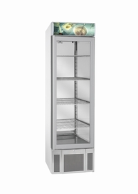 Gram MIDI KG 425 LSH 4W - Refrigerator with Glass Door 